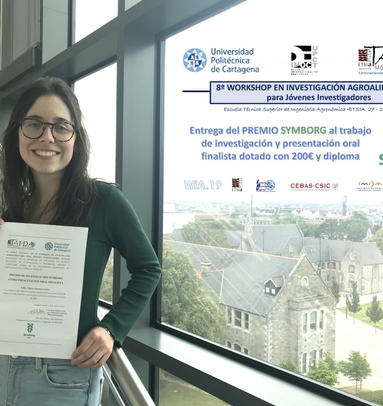 Symborg premia un trabajo de investigación agroalimentaria de la UPCT