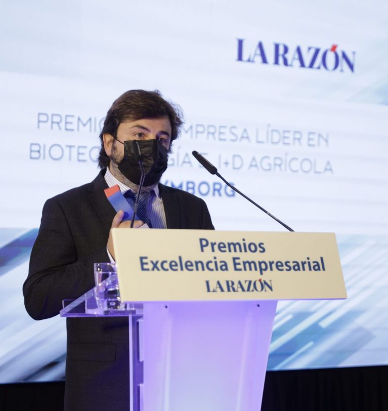 Symborg recibe el Premio Empresa Líder en Biotecnología e I+D Agrícola